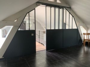 MVS78 - Réalisation d'une verrière dans les combles d'une maison dans les Yvelines